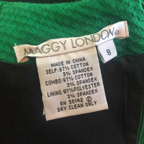 Green Maggy London Office Dress - Picture 5 of 5